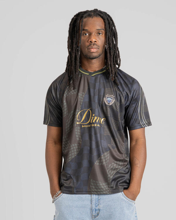 Dime Checkered Home Jersey | DIMESU254BLK | AFEW STORE
